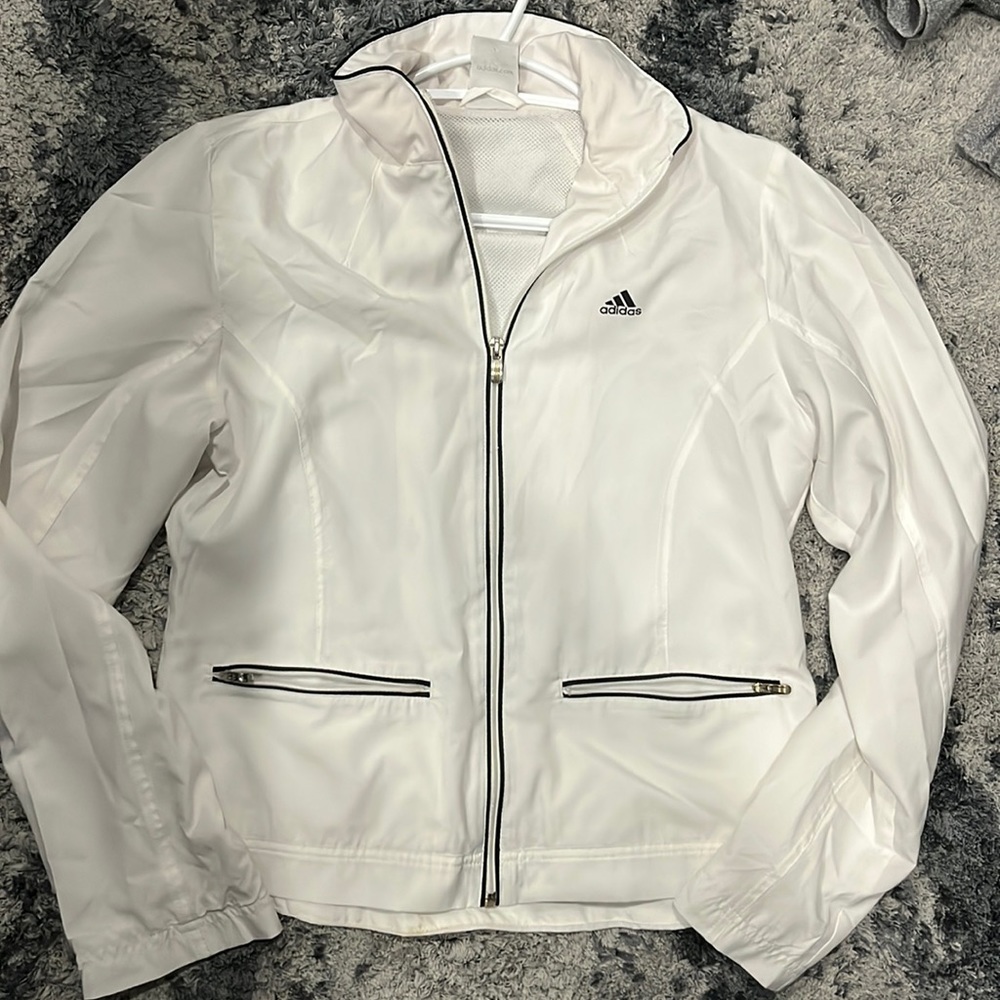 Adidas Windbreaker White